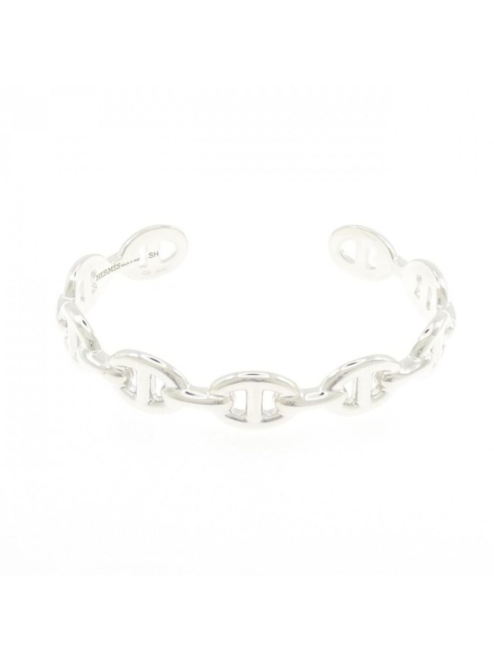 Hermes Chaine D'ancre Enchainee Bangle Bracelet